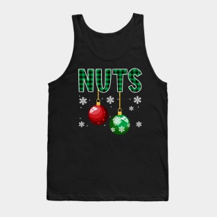 Nuts Funny Couple Matching Christmas Tank Top